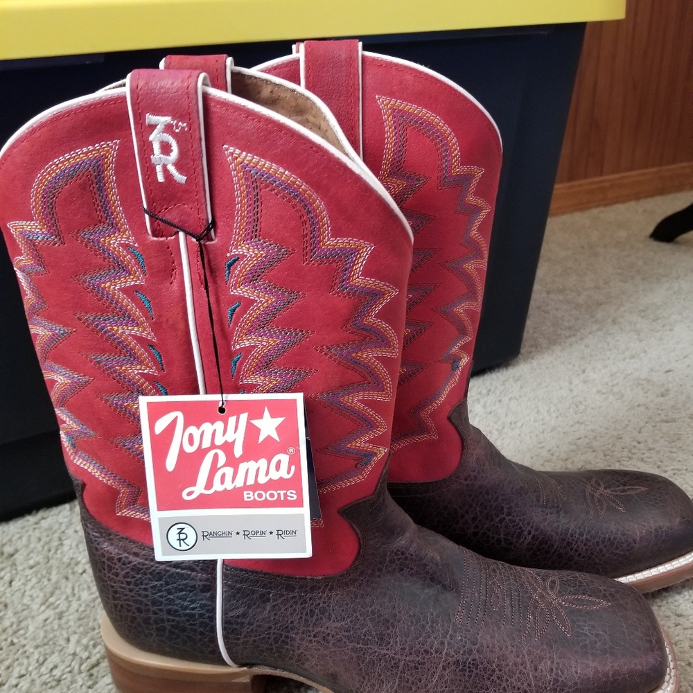 NWT Tony Lama men's boots size 11.5
